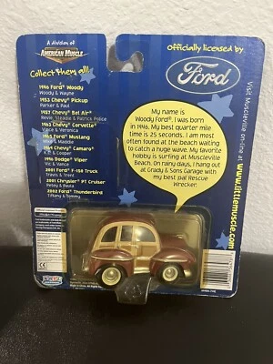 ERTL Little Muscle 1946 Ford Woody Diecast Metal Collectible - Image 1 of 4