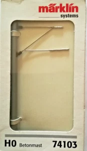 Märklin H0,  5 x Betonmast für Oberleitung, Nr.: 74103, neu, 0VP - Bild 1 von 2