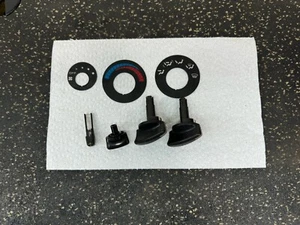 1991-1999 95 Mitsubishi 3000GT Dodge Stealth Climate control knobs buttons Faces - Picture 1 of 6