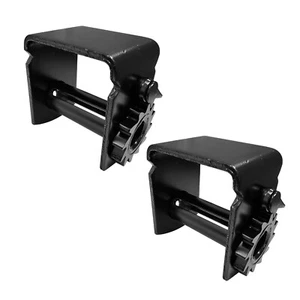2 Pack Sliding Winch Flatbed Truck Trailer Winch for 2"- 4" Winch Strap 152 MM - Picture 1 of 7