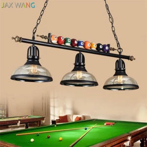 Billard 3 Kerzenständer Industrial E27 Billardlampe Pendelleuchte - Bild 1 von 13