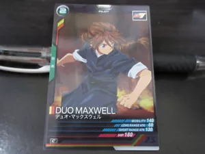 Tarjeta Base Gundam Arsenal LX04-090C Duo Maxwell NORMAL CASI NUEVO - Imagen 1 de 2