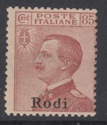 Italy - Egeo - Rodi  MNH** 85 cent. n.13 cv 450$ - Image 1 of 2