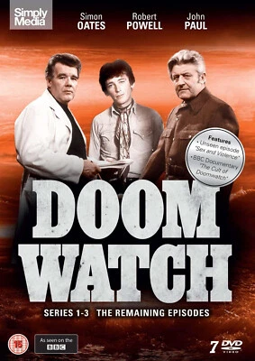 Doomwatch - BBC Series 1-3 The Remaining Episodes - 7DVD REGION 2 - NEW SEALED - Image 1 of 2