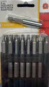 33 STCK. 3 Zoll Torx Bit Set Schnellwechsel Verbindung Schlagschrauber Sicherheit manipulationssicher - Bild 1 von 2