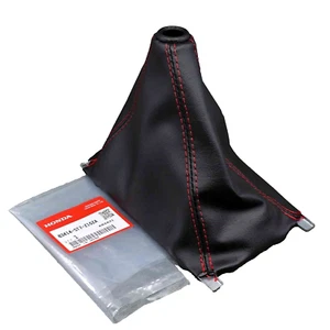 Genuine For JDM Honda Red Stitch Shift Boot Gaitor Integra Type R DC2 96-00 UK - Picture 1 of 5
