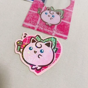 Pokemon Pokegenic Jigglypuff Shibuya Trasparente Carta Trasparente e Adesivo Giapponese - Foto 1 di 1