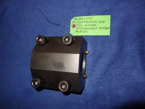 OKUMA LU45 2.500" BORING BAR HOLDER 105X70mm BOLT PATTERN - Picture 1 of 8