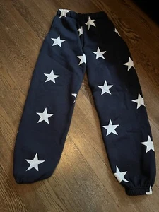 Girls Sweatpants With Stars - Picture 1 of 2