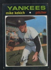 1971 Topps #703 - Mike Kekich - New York Yankees - Picture 1 of 2