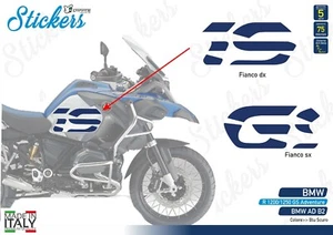 Adesivi Fianco Serbatoio Moto BMW R 1200 gs adventure LC GS big 2016 AD B2 - Imagen 1 de 1