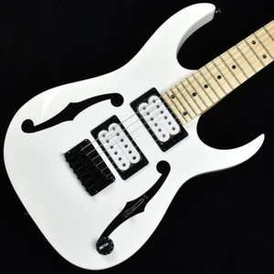 Ibanez PGMM31WH Paul Gilbert Signature Mini Chitarra Elettrica Bianca con Gig Bag - Foto 1 di 11
