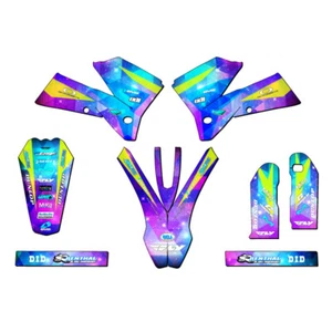 2007 EXC-F SPACE KADET Galaxy Senge Graphics Kit Compatible with KTM - Picture 1 of 10