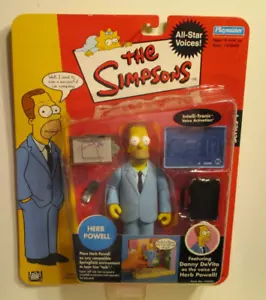 ACTION FIGURE WOS WORLD OF SIMPSONS ERBA POWELL - Foto 1 di 1