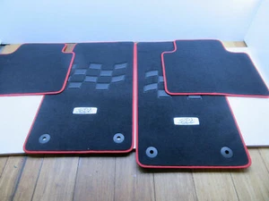 GENUINE SET OF 4 FRONT AND REAR Motorsport Floor Mats VF Commodore HRT NEW - Picture 1 of 5