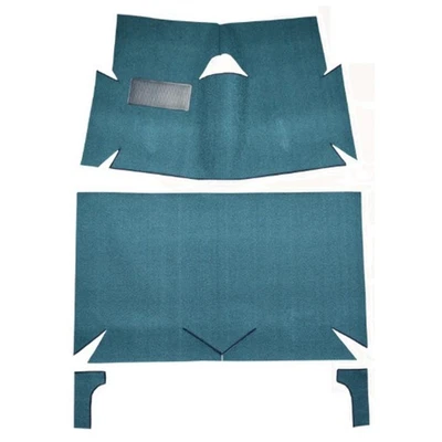 Alfombra para 1963-1966 American Motors Ambassador 2 puertas, 4 puertas bucle moldeado 4 piezas Foto 1 de 4