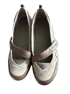 clark mary jane shoes size 10 m Tan Brown Comfort Sn 37923 Women’s Shoes Leather - Picture 1 of 21