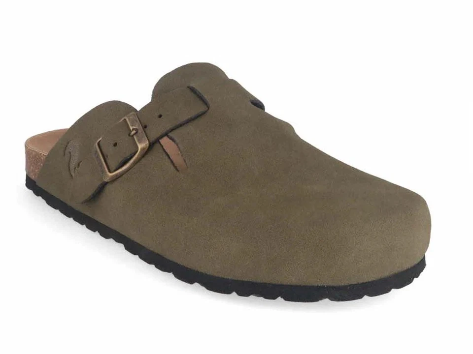 Thies Damen Clogs 'Eco Bio', kaki - Bild 1 von 4