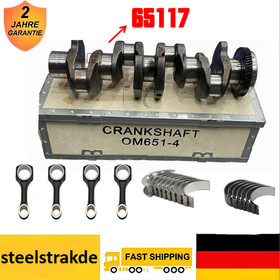 NEW 4 CRANKSHAFT CONVERTED KIT FOR MERCEDES OM651 2.2 CDI C220 E220 6510302501