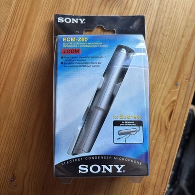 Sony Microphone ECM-Z60 with Box and Accessories - Image 1 of 3
