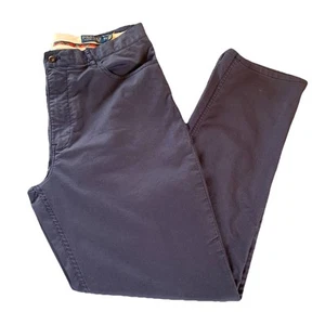 Polo Golf Herren Hose Golf Tailored Fit Freizeit Baumwolle Twill Stretch Blau 36X32 - Bild 1 von 17