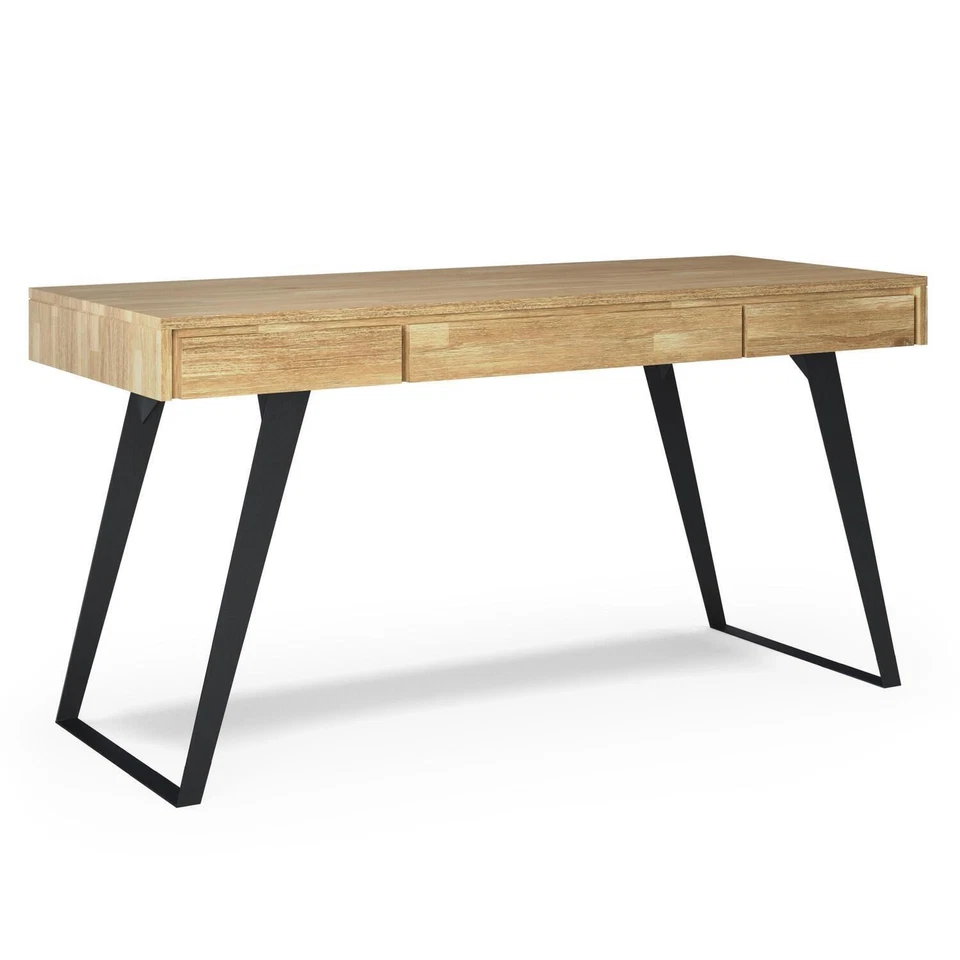 Simpli Home Lowry Solid Acacia Wood Modern Industrial Desk - Image 1 of 1