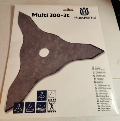 Husqvarna Multi 300-3t hoja de césped 1" recortadora nueva Foto 1 de 3
