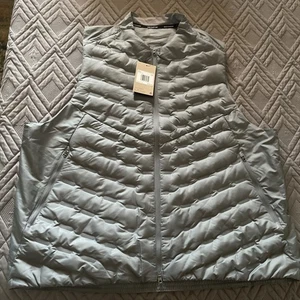 NWT Nike Therma-FIT ADV Repel Down Running Vest FB7542-084 Full Zip Men's 2XL - Picture 1 of 8