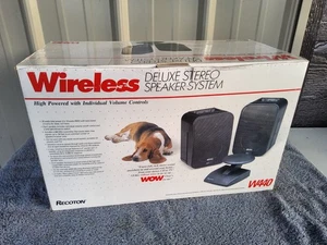 Sistema de altavoces estéreo inalámbricos de lujo RECOTON W440 - Imagen 1 de 11