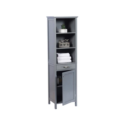 Прикроватный шкаф глянцевый белый 40x35x50 см инженерный дерево и металл компактный размер XL - Изображение 1 из 4