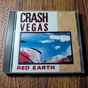 Crash Vegas - Red Earth CD 1989 Rock Atlantic Risqué Disque - Picture 1 of 3