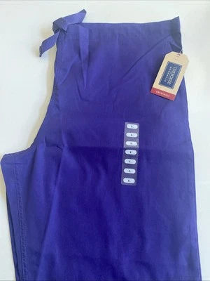 Pantalones Médicos Cherokee Workwear Lg Unisex Púrpura con Cintura Corbata Ajustable Nuevos con Etiquetas Foto 1 de 4