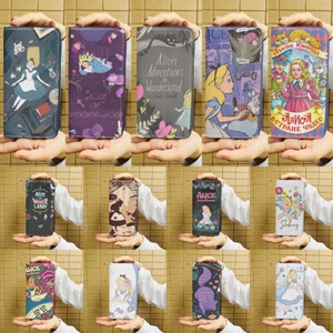 Disney Alice in Wonderland Wallet Wallets Cheshire Cat Long Zip Wallets new - Picture 1 of 42