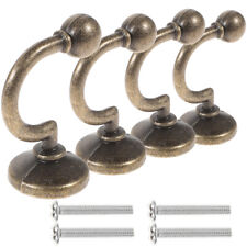  4 PCS Unique Decoration Neoclassical Wall Hooks Hanging Curtains