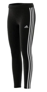 Adidas Children 3 Stripes Tights Girls Leggings Sports Pants Leisure GN1453 New - Picture 1 of 5