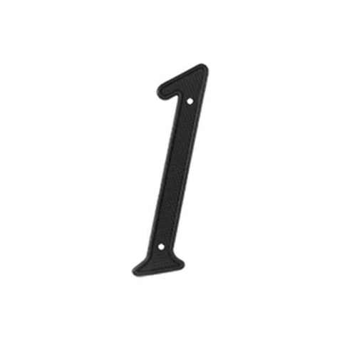 Deltana RNZ41 4 in. House Numbers- Black - Zinc Cover