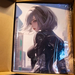 2B NieR:Automata Large Premium Binder with A5 Sleeves Waifu Redemption - Picture 1 of 2