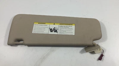 2010-2016 BMW 528i 535i Passenger Side Sun Visor Sunvisor Beige Illuminated OEM. - Image 1 of 4