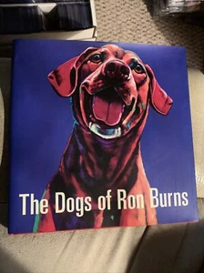 Dogs of Ron Burns Art Book Paintings by Internationally Collected Autographed - Picture 1 of 10