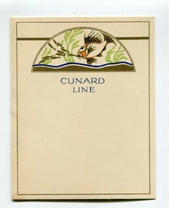 Menú de cena de crucero vintage CUNARD RMS BERENGARIA 8 de septiembre de 1931 PERSONALIZADO - Imagen 1 de 2
