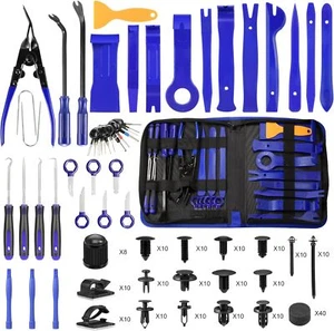 250Pcs Trim Removal Tool Kit, Car Removal Tool Kit with Storage Bag - Foto 1 di 1