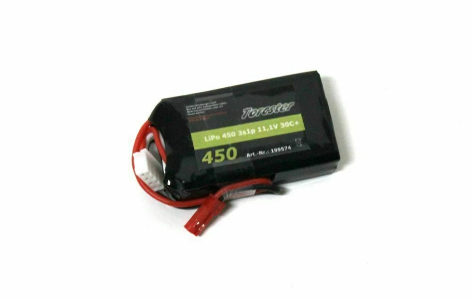Torcster LiPo 450mAh 3s1p 11,1V - 30C+ Torcster 199574 - Bild 1 von 1