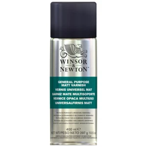 Winsor & Newton Matt General Purpose Varnish Spray (400ml) - Picture 1 of 2