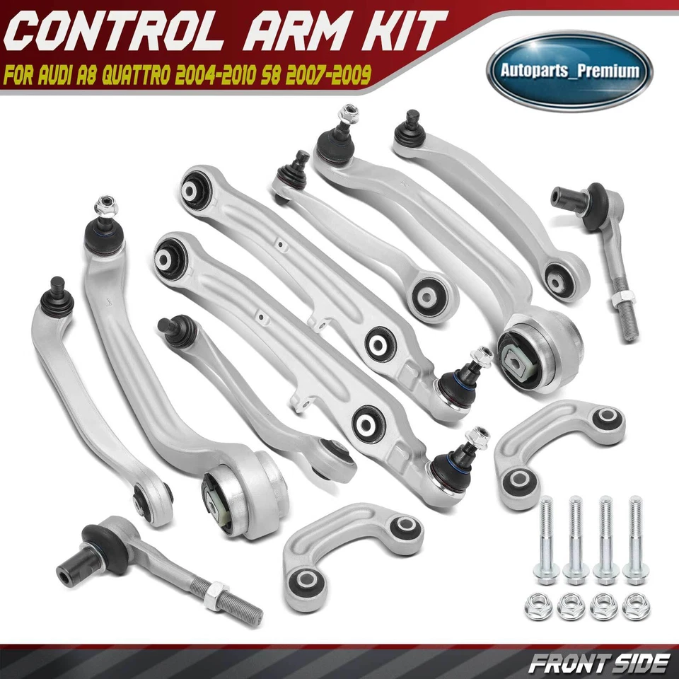 12 передних рычагов управления с шарнирным соединением стабилизатора подвески анкерный стержень для Audi A8 Quattro S8 - Изображение 1 из 4