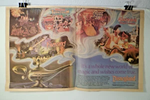 1993 Disneyland Newspaper Ad - Mickey's Tootown, Beauty & Beast Live, Fantasmic! - Picture 1 of 14