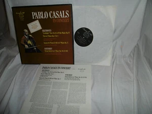 Beethoven Schubert Pablo Casals Cello, USA Murray Hill S-47593 Box 3 LP 1972 - Imagen 1 de 3