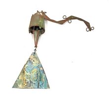 Vintage Paolo Soleri Cosanti Arcosanti Brutalist Cast Bronze Wind Bell Chime