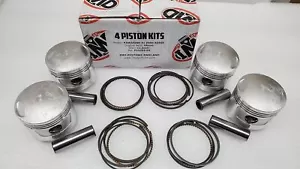 IMD Kawasaki Z1 KZ900 LTD Piston Kit Set - 1.00mm Oversize 67mm - Picture 1 of 2