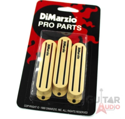 DiMarzio Juego de (3) Fundas para Pastillas de Guitarra FAST TRACK, CREMA, DM2002CR Foto 1 de 2