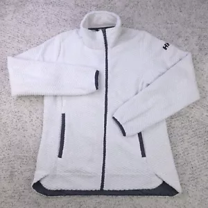 Helly Hansen Jacket Womens Large Fleece Lyra Brushed Logo Full Zip Sweater GUC - Picture 1 of 10